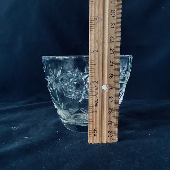 Anchor Hocking Star of David Sugar Bowl - Picture 4 of 4